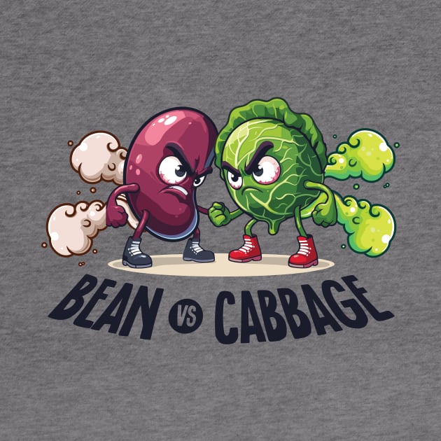 Bean vs Cabbage - The Ultimate Fart Showdown by TeeHeeFun